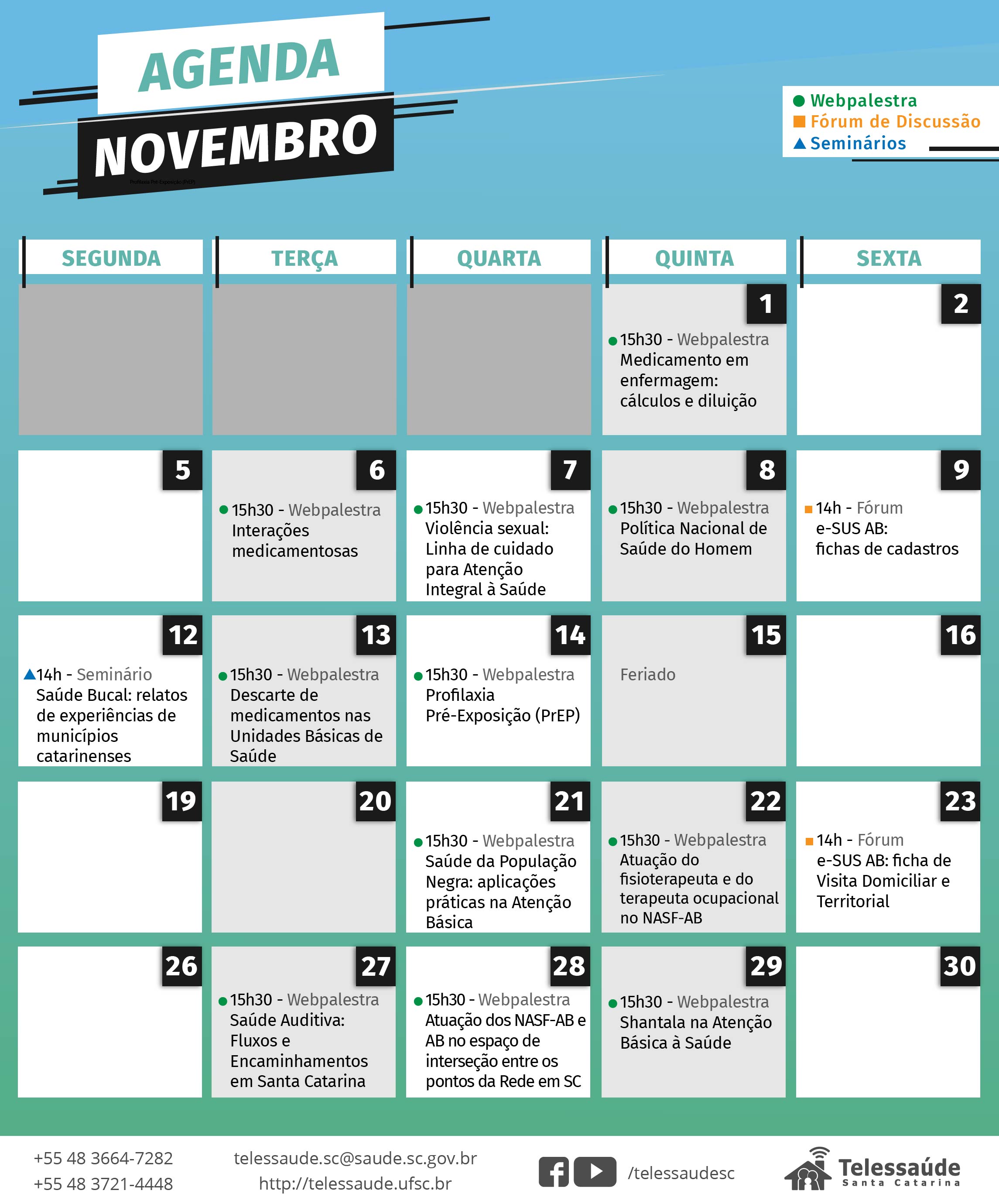 Agenda_TelessaúdeSC_Novembro
