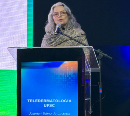 Professora Josimari Telino de Lacerda, coordenadora de Telediagnóstico e Tele-Educação do Núcleo Telessaúde UFSC 